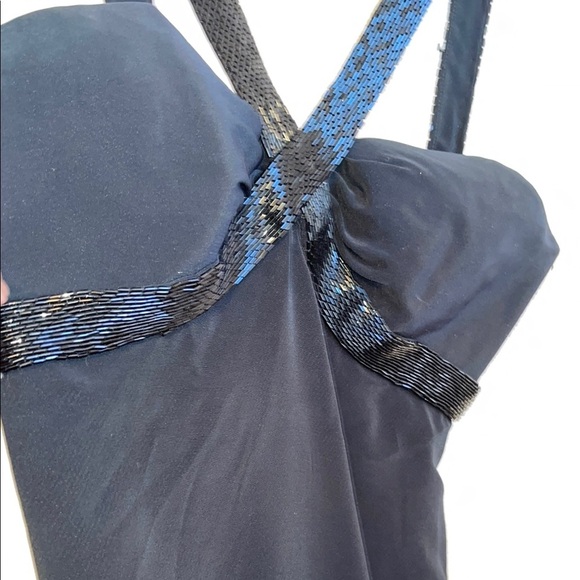 Niteline Black  Strapless Bodycon Dress Sweetheart Neckline - Picture 7 of 7